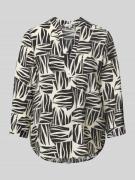 s.Oliver RED LABEL Regular Fit Blusenshirt aus Viskose-Mix in Black, G...