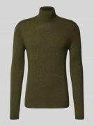 MCNEAL Regular Fit Rollkragenpullover aus Woll-Mix mit Kaschmir-Anteil...