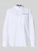 Betty Barclay Hemdbluse mit Knopfleiste in Weiss, Größe 36