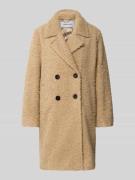 More & More Mantel mit Reverskragen und Eingrifftaschen in Sand, Größe...