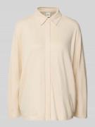 Brax Hemdbluse mit verdeckter Knopfleiste Modell 'CELIA' in Offwhite, ...