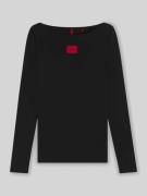 HUGO Slim Fit Thermo-Unterhemd mit U-Boot-Ausschnitt in Black, Größe L