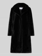 Vila Regular Fit Mantel aus Kunstfell Modell 'Emmela' in Black, Größe ...