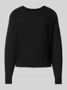 Vero Moda Relaxed Fit Strickpullover mit Viskose-Mix Modell 'HAPPYGLIT...