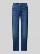 MAC Straight Fit Jeans in Blau, Größe 34/28