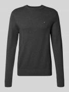 Tommy Hilfiger Regular Fit Strickpullover aus Baumwoll-Kaschmir-Mix in...