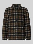 Marc O'Polo Denim Regular Fit Hemdjacke aus Woll-Mix in Dunkelbraun, G...