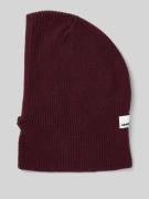 Armedangels Mütze aus reiner Wolle Modell 'DEAATA' in Bordeaux, Größe ...