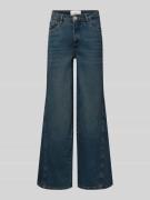 OPUS Wide Leg Jeans mit Eingrifftaschen Modell 'Miva soul' in Jeansbla...