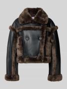 STAND STUDIO Jacke in Leder-Optik Modell 'Kristy' in Black, Größe 38