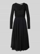 Christian Berg Cocktail Cocktailkleid mit Rundhalsausschnitt in Black,...