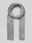 Christian Berg Cocktail Schimmernder Schal aus Organza in Silber Melan...