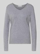 Christian Berg Woman Strickpullover aus Viskose-Mix mit V-Ausschnitt i...