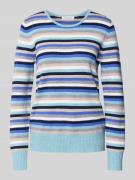 Christian Berg Woman Strickpullover mit gerippten Abschlüssen in Mint ...