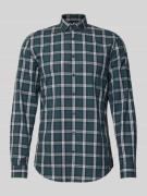 Jake*s Slim Fit Business Hemd aus Baumwolle in Bottle, Größe 37/38