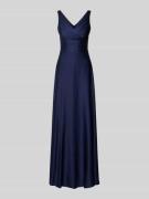 TROYDEN COLLECTION Abendkleid mit V-Ausschnitt und verlängertem Rücken...