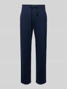 Christian Berg Men Sweatpants mit elastischem Bund in Marine, Größe S