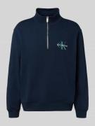 Calvin Klein Jeans Regular Fit Sweatshirt mit Logo-Stitching Modell 'T...