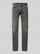 Calvin Klein Jeans Slim Fit Jeans im Used-Look mit Label-Detail in Mit...