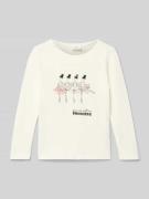 s.Oliver RED LABEL Regular Fit Langarmshirt aus reiner Baumwolle in Of...