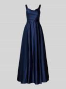 Laona Abendkleid mit Herz-Ausschnitt in Marine, Größe 32