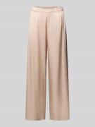 BOSS Wide Leg Pyjama-Hose aus reiner Viskose Modell 'MONOGRAM_PANTS' i...