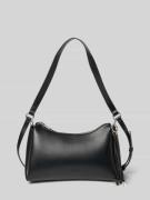 Seidenfelt Handtasche mit Schulterriemen Modell 'SANDVE' in Black, Grö...