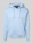 Alpha Industries Hoodie mit Label-Print und Känguru-Tasche in Hellblau...