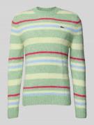 Lacoste Regular Fit Strickpullover mit Woll-Alpaka-Anteil in Hellgruen...