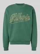BLKVIS Regular Fit Sweatshirt mit Logo-Print Modell 'Source' in Dunkel...