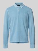 Marc O'Polo Regular Fit Poloshirt aus reiner Baumwolle in Aqua, Größe ...