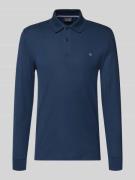 Christian Berg Men Poloshirt mit Label-Stitching in Dunkelblau, Größe ...