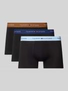 Tommy Hilfiger Slim Fit Trunks aus Baumwoll-Mix im 3er-Pack in Mittelb...