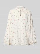Mustang Blusenshirt mit Stehkragen Modell 'Bellflower' in Ecru, Größe ...