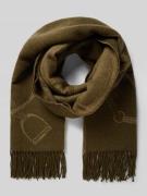 Lauren Ralph Lauren Schal im Allover-Look mit Fransen in Camel, Größe ...