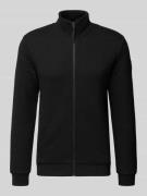 Tom Tailor Denim Loose Fit Strickjacke aus Baumwoll-Mix in Black, Größ...