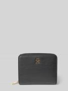 Tommy Hilfiger Portemonnaie mit Logo-Applikation Modell 'ICON MED ZA F...