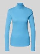 Marc O'Polo Denim Slim Fit Rollkragenpullover aus Baumwoll-Mix in Hell...