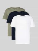 Tommy Hilfiger Regular Fit T-Shirt aus reiner Baumwolle im 3er-Pack in...
