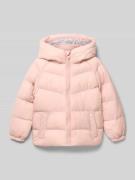 Blue Seven Steppjacke mit Kapuze in Hellrosa, Größe 104