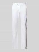 Christian Berg Men Regular Fit Stoffhose mit Gesäßtaschen in Weiss, Gr...