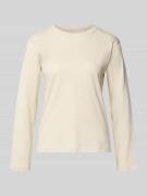 Jake*s Casual Pyjama-Oberteil mit Rundhalsausschnitt in Ecru, Größe L