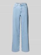 Marc O'Polo Wide Leg Hose aus Baumwoll-Mix Modell 'TOLVA LONG' in Jean...