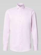 Christian Berg Men Regular Fit Business Hemd aus Baumwolle mit Haifisc...