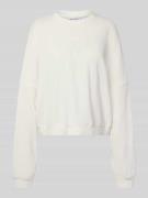 OH APRIL Oversized Sweatshirt mit gerippten Abschlüssen in Offwhite, G...