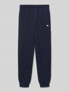 CHAMPION Sweatpants mit Logo und elastischem Bund in Marine, Größe 128