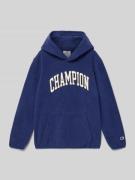 CHAMPION Hoodie mit Kapuze in Blau, Größe 128