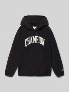 CHAMPION Hoodie mit Kapuze in Black, Größe 128