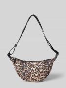 HUGO Umhängetasche mit Leopard-Optik Modell 'BEL LP CROSSBODY' in Beig...