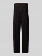 Cambio Stoffhose mit elastischem Bund Modell 'EVA' in Anthrazit, Größe...